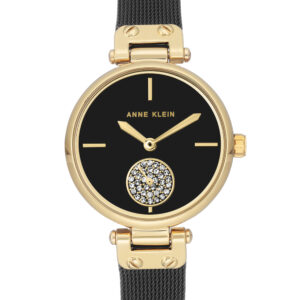 AK Goldtone Round (34mm x 40mm) AK/3001BKBK